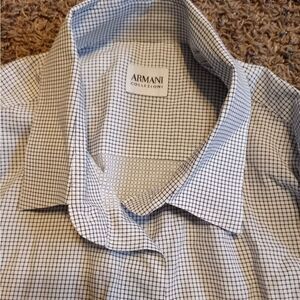 Armani Collezioni Mens button down shirt dress shirt